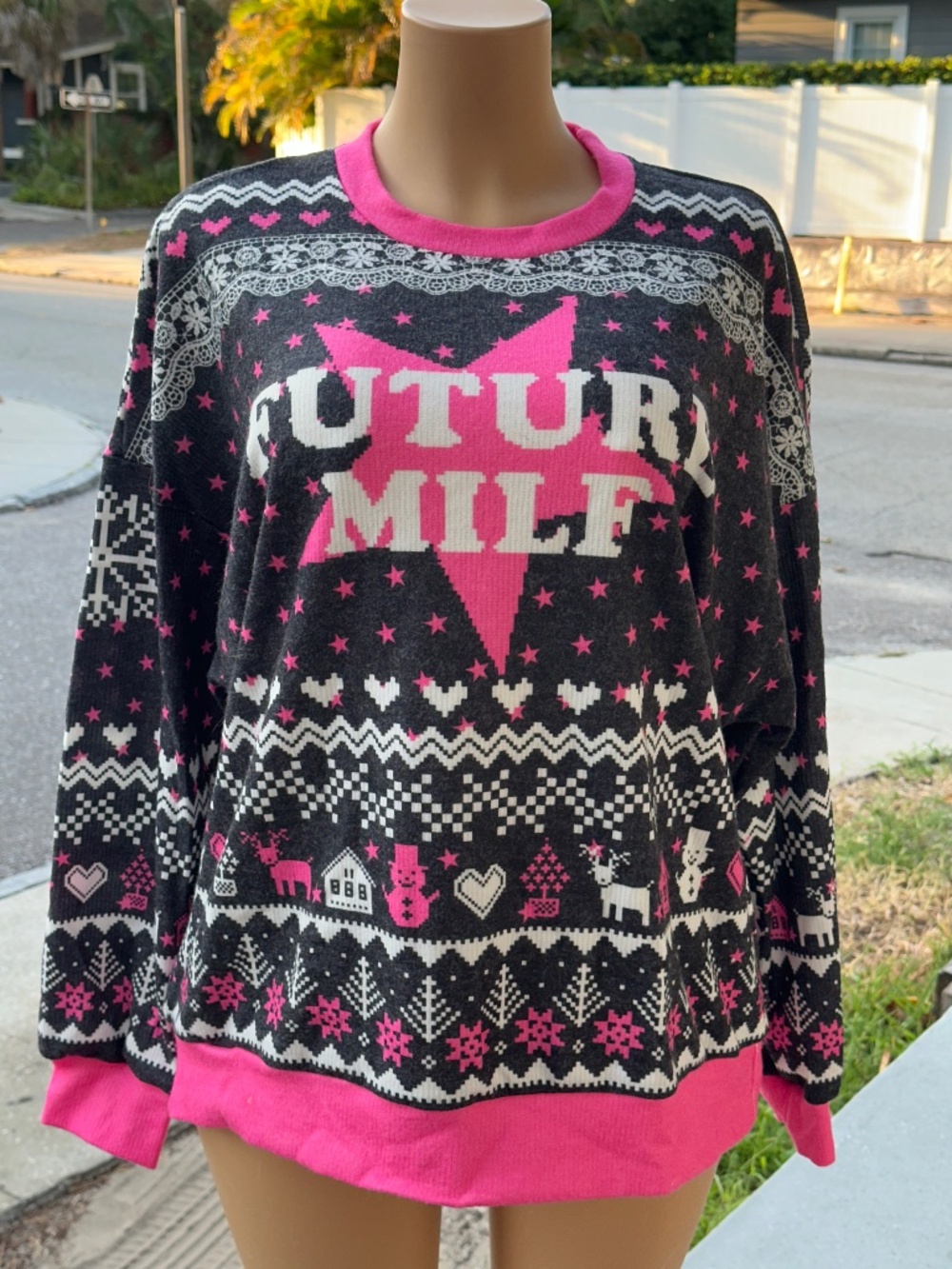 Future m.ilf  Christmas sweater
